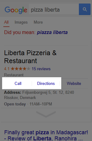 structured data markup