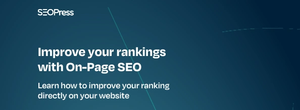 SEO ebook - Improve Your Rankings With On-Page SEO (by SEOPress)